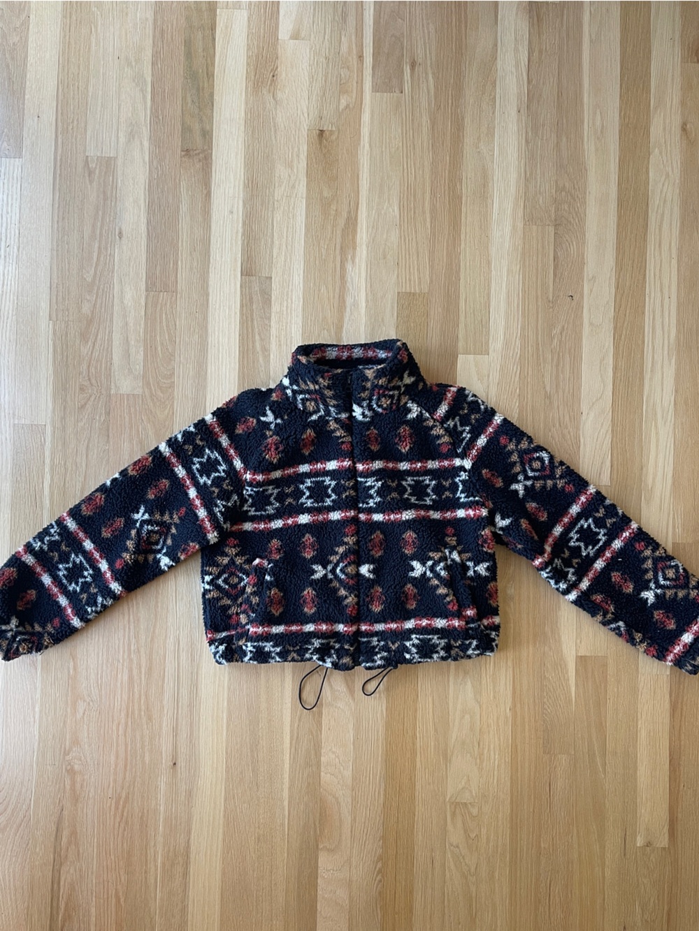 Love Tree, Patterned Fleece Jacket